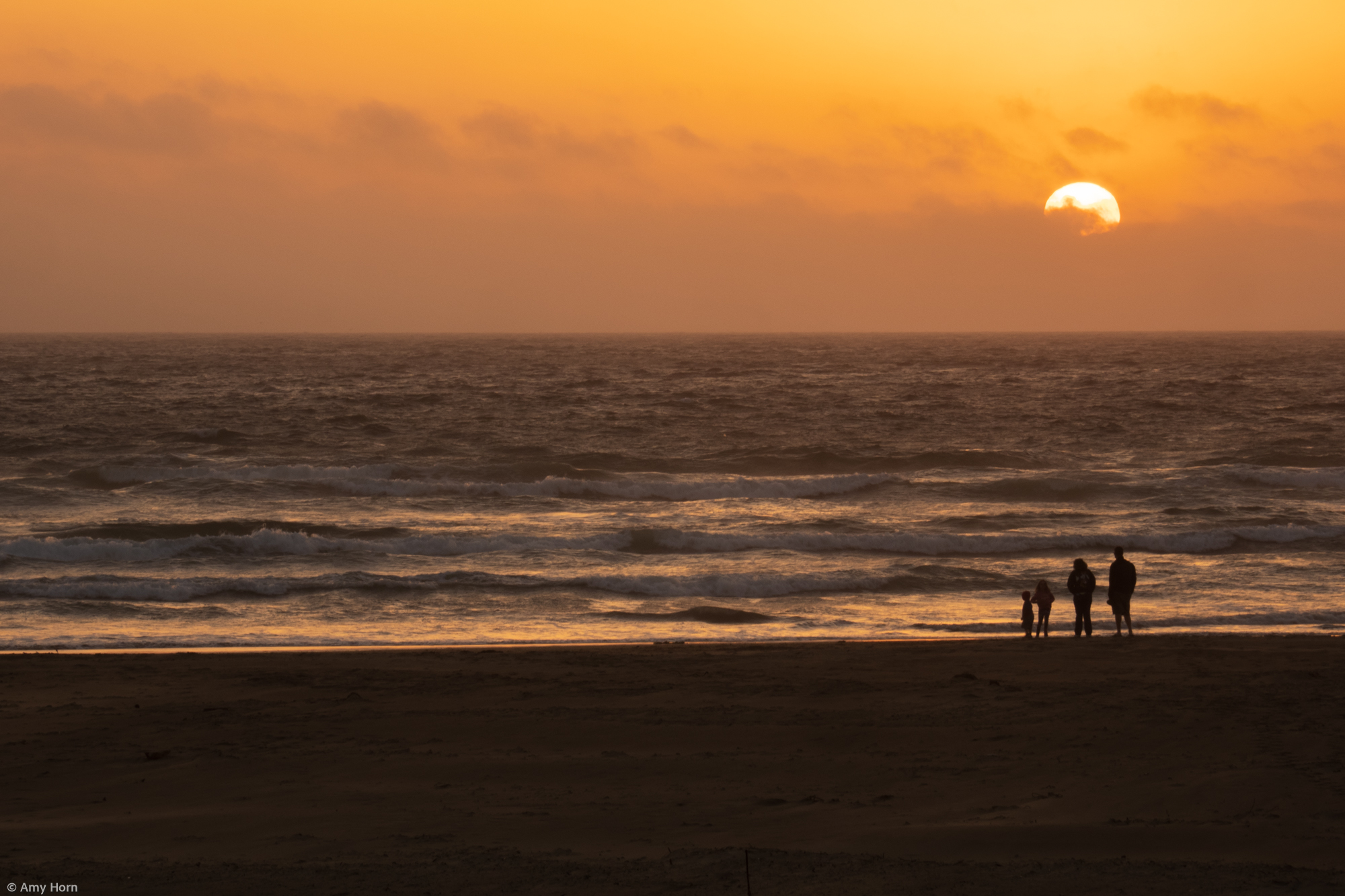 Sunset at Morro Bay Women's Photography Workshop
