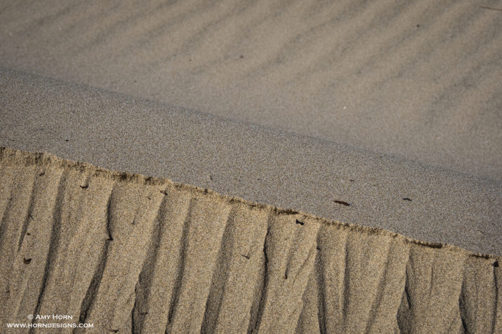 macro of sand photo